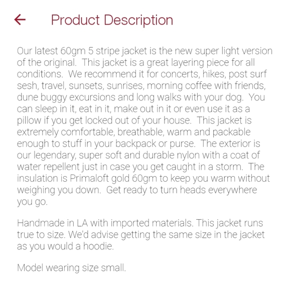 Aviator Nation jacket - Picture 2 of 5